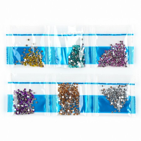 Diamond mosaic sticker for children "Kitten", 9 x 9 cm, set for creativity-4