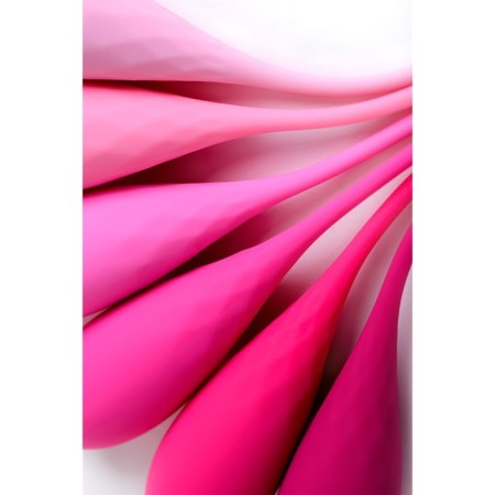 A set of vaginal balls Eromantica K-Rose, silicone, pink color, 6 pcs.-8