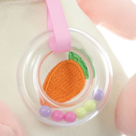 Musical Suspension “Sweet Bunny”, clumsy, with a rattle, on a crib, stroller, crumb I-7