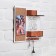 The keywood is wall -mounted with a shelf and a pocket “TOMENITY TODAY DAY”, 25 x 30 cm.