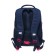 School backpack, 39 x 26 x 17 cm, Grizzly, ergonomic back, blue