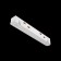 Direct power connector for the Technical Tra034PC-42W track system, 13.8x1.6x1.8 cm, white color