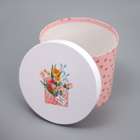 Set of hats 3 in 1, gift packaging, “bouquets”, 16 x 16 x 14–20 x 20 x 17 cm-6