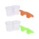 Double 300 ml glasses, “flashlights” Calligrata, neon mix