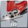 Lobzik Einhell TE-JS 100, 750 W, 800-3000 move/min, 45 °, 23 mm/move, Prop 100 mm, case