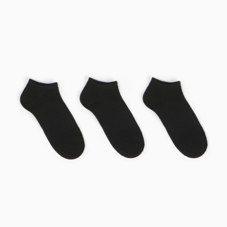 A set of male socks (3 pairs), black color, size 39-41