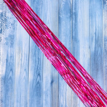 New Year's "rain" dark pink 75mm, 1.5 m