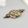 Handle for the casket Metal "patterned" for copper 3.8x9.5 cm