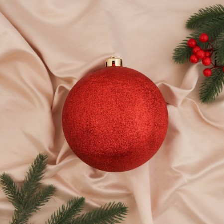 Ball plastic d-15 cm "Lawrence" red