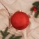 Ball plastic d-15 cm "Lawrence" red