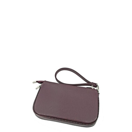 Cross-Bodi bag, lightning department, burgundy color 16x25x3cm-2