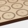 Silicone rug for pasta reinforced "Macaron. Plus", 42 × 29.5 cm, color mix