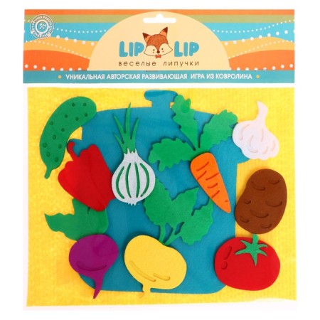 Game-designer "Vegetable Assortment", with a gaming field, 10 details-3