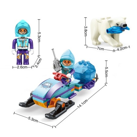 Designer Arctic "Snowmort", 59 parts-1