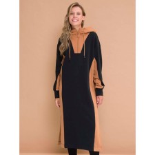 Women's dress, size 48, black color