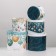 A set of gift boxes 5 in 1 “Time of Magic”, 13 x 14–19.5 x 22 cm, New Year