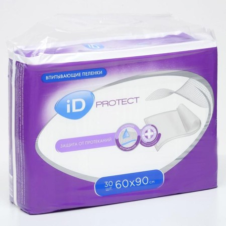 Single -free absorbent ID Protect, size 60x90, 30 pcs.-3