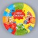 Set of paper dishes disposable monsters ”: 6 plates, 1 garland, 6 glasses