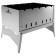Charger folding optimus stainless, stainless steel, 32 x 25 x 25 cm