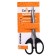 Office scissors 15.5 cm, "office", plastic pens, euro suspension