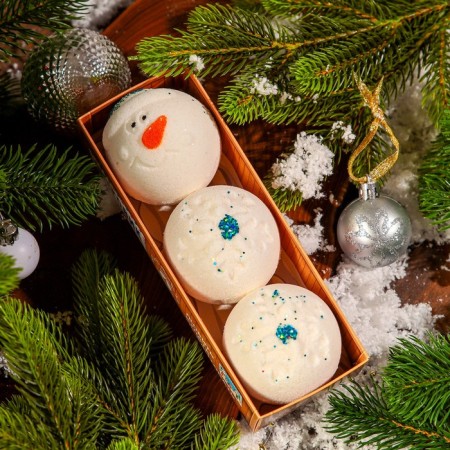 A set of bathtubs "Snowman", 360 g-4