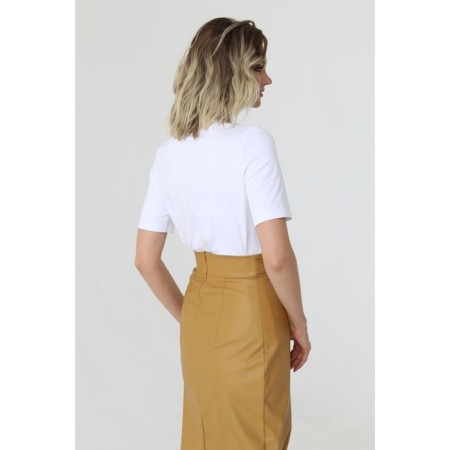 T-shirt with a V-neck, size 50-1