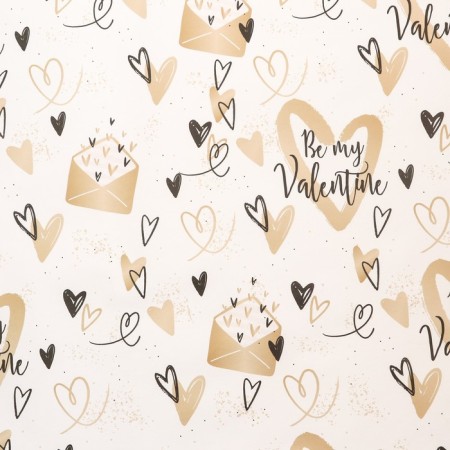 Package paper, glossy "Valentine’s Day", 70 x 100 cm, 1 sheet-4
