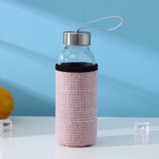A glass bottle in a Country Case, 300 ml, h = 16.5 ml, MIX drawing
