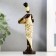 Souvenir Polystone Summary "African in a beige dress with gold" mix 14.5x4.7x3.3 cm