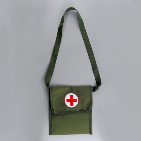 Carnival set "Military nurse": a scarf, cape, bandage, bag, icon-4