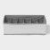 Organizer for storing linen "Thread", 6 cells, 32.5 × 15.5 × 10 cm, color gray color