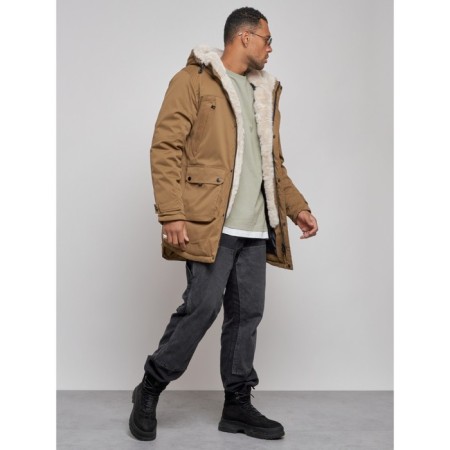 Winter male park, size 56, mustard color-1