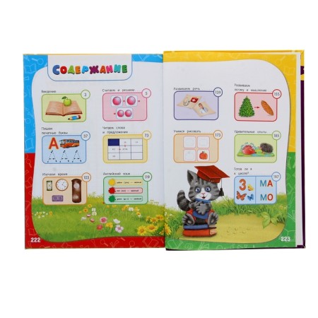 An annual course of classes: for children 5-6 years old, with stickers. Zarapin V.G., Lazar E., Melnichenko O.-3