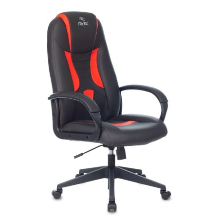 Playing armchair zombie 8 red/red, eco -leather