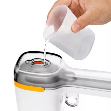 KitFort KT-9172, manual, 1100 W, 130 ml, 13 g/min, white and yellow-4