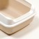 Cat tray without a mesh 50.5 x 39 x 23 cm, beige