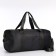 Road bag on lightning, external pocket, shoe compartment, suitcase holder, long belt, gray color.