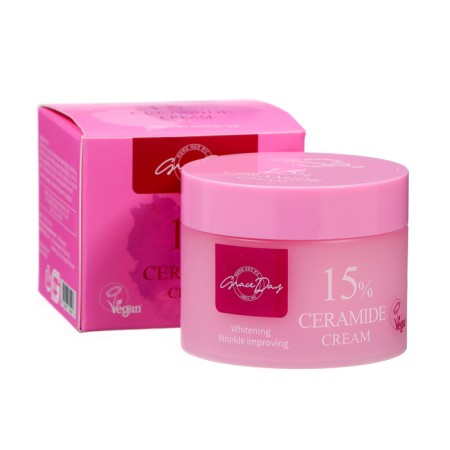Face and body cream Grace Day, with ceramides 15%, 50 ml