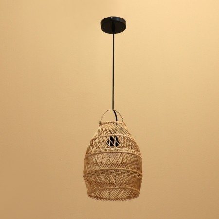 Ceiling Lamp from Rotan "AGUS" 1x120W, E27, 23x23x30 cm-1