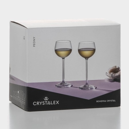 Set of glass glasses "Pion", 60 ml, 6 pcs-6