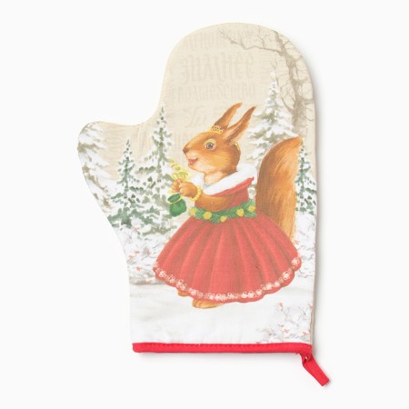 Kitchen “Winter Magic” mittens-prich.20x28cm, Take 19x19.100% HL, Vatin 250g/m2-1