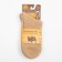 Women's socks with a camel fluff, beige color, size 35-37