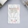 Invisibility for hair "Vivien" (set 2 pcs) Classic stones, 5 cm, silver