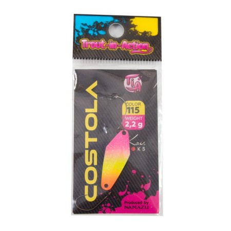 Micro -mocking namazu Pro Tia Costola, weight 2.2 g, color 115-3