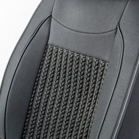 Frame caps for the front seats Car Performance, 2 pcs, Alcantara, Char-6