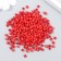 Beads "Zlatka" 08/0, 3 mm, 10 g 0045m red