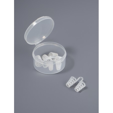 Nasal exterator for breathing, set - 4 pcs, transparent color