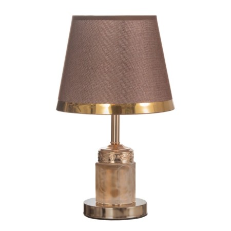 Table lamp "Eliza" 1x40W E27+backlight, coffee/gold 22x22x37cm-5