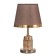 Table lamp "Eliza" 1x40W E27+backlight, coffee/gold 22x22x37cm