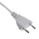 The wire for connecting the ULI-P Lovember to the 220V network Uniel, 300 cm, 3 contacts, white